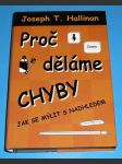 Proč děláme chyby - Jak se mýlit s nadhledem - náhled