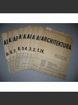 Architektura, komplet r.1942 / IV - náhled
