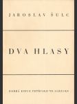 Dva hlasy - náhled