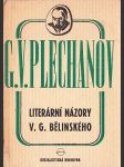 Literární názory V.G. Bělinského - náhled