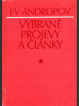 Vybrané projevy a články - náhled
