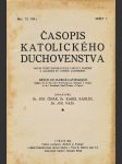 Časopis katolického duchovenstva roč. 73, sešit 7 - náhled