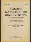 Časopis katolického duchovenstva roč. 73, sešit 8 - náhled