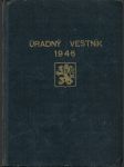 Úradný vestník 1946 i,ii - náhled